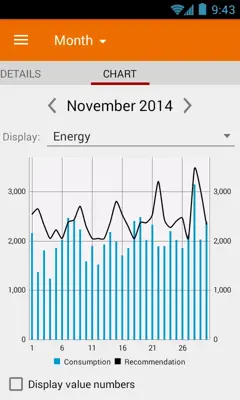 Calories! Basic android App screenshot 6